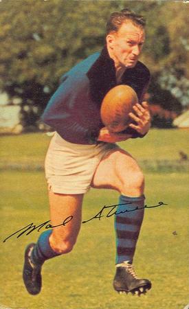 1965 Mobil Footy Photos WAFL #1 Mal Atwell Front